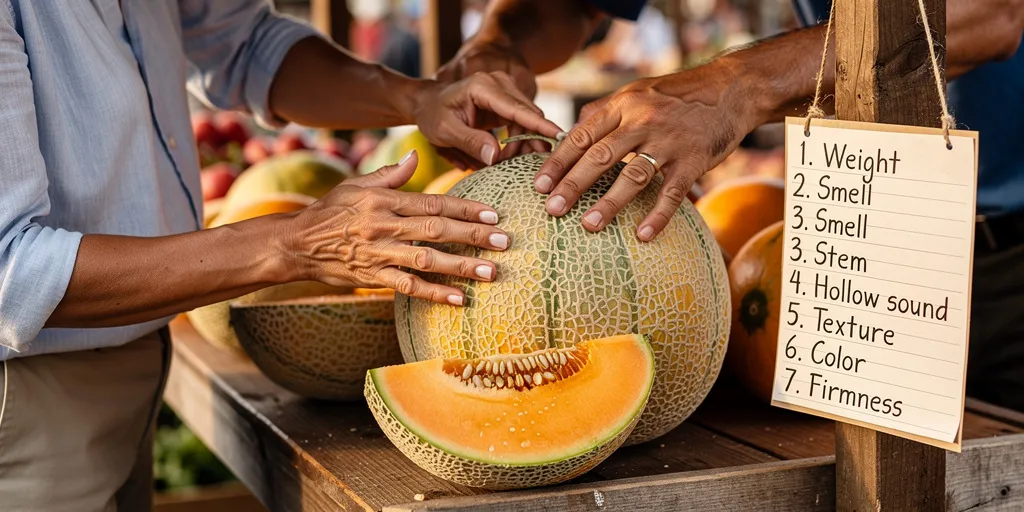 comment savoir si le melon est bon