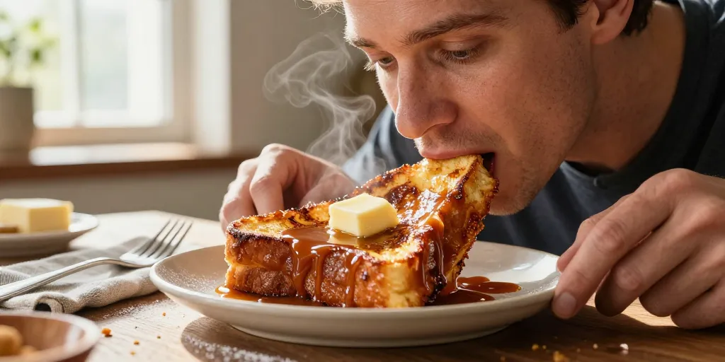 brioche façon pain perdue