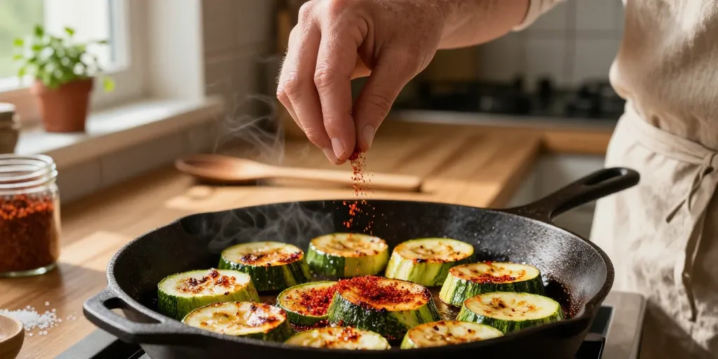courgettes au paprika