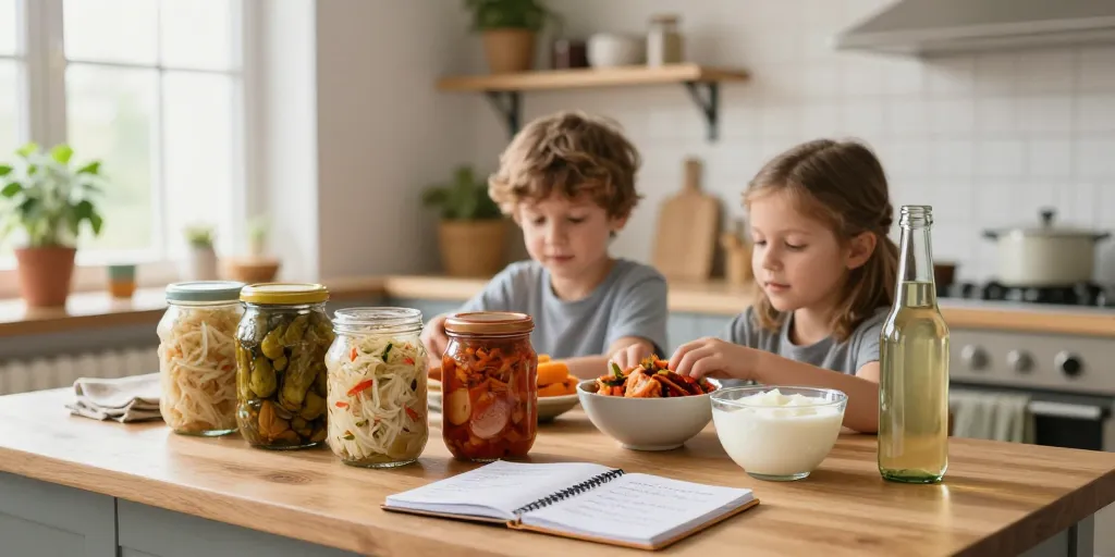 les aliments fermentés