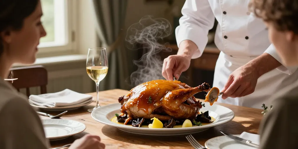 recette de poularde au vin jaune