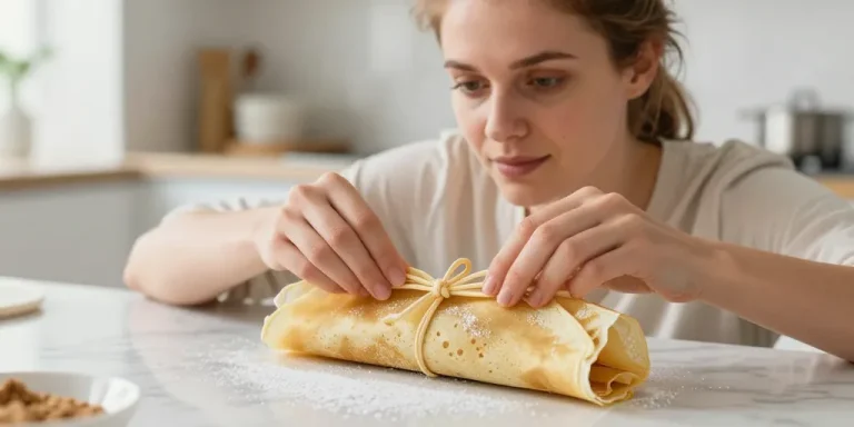 aumoniere de crepe