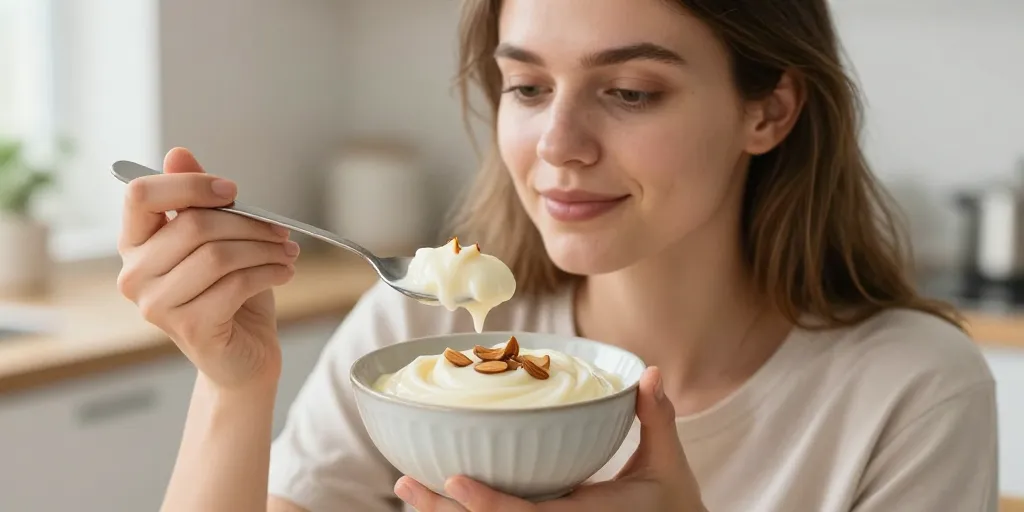 creme lait d'amande maizena