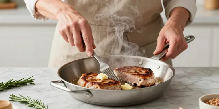 cuisson escalope de dinde à la poêle