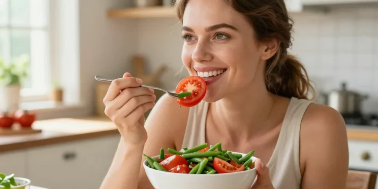 salade tomate haricots verts